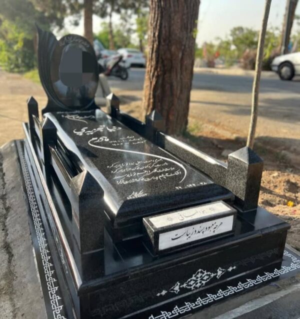 سنگ قبر گرانیت سیمین اصفهان کد170119